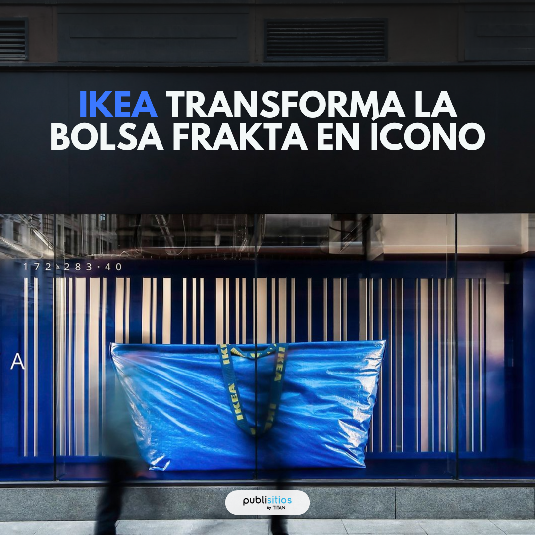 IKEA transforma la bolsa FRAKTA en ícono